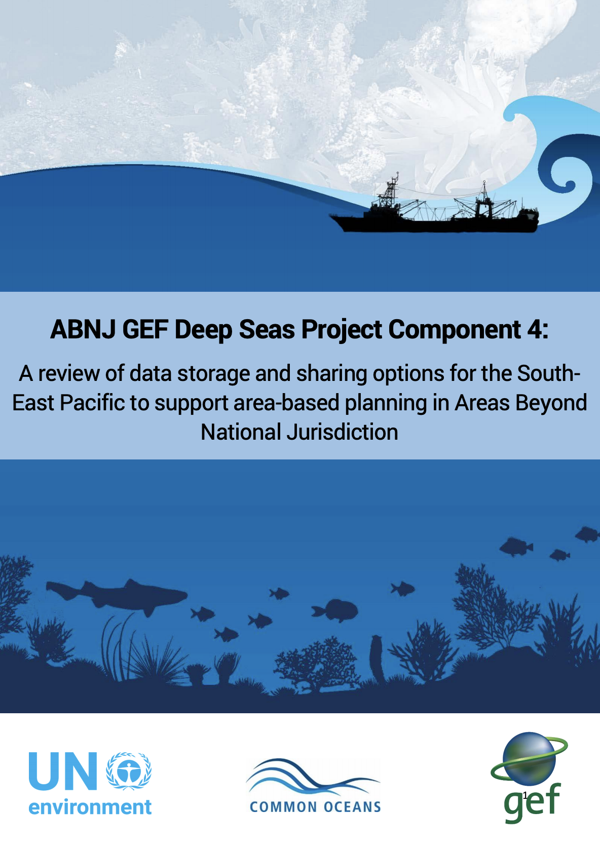 A review of data storage and sharing options for the SouthEast Pacific to support area-based planning in Areas Beyond National Jurisdiction