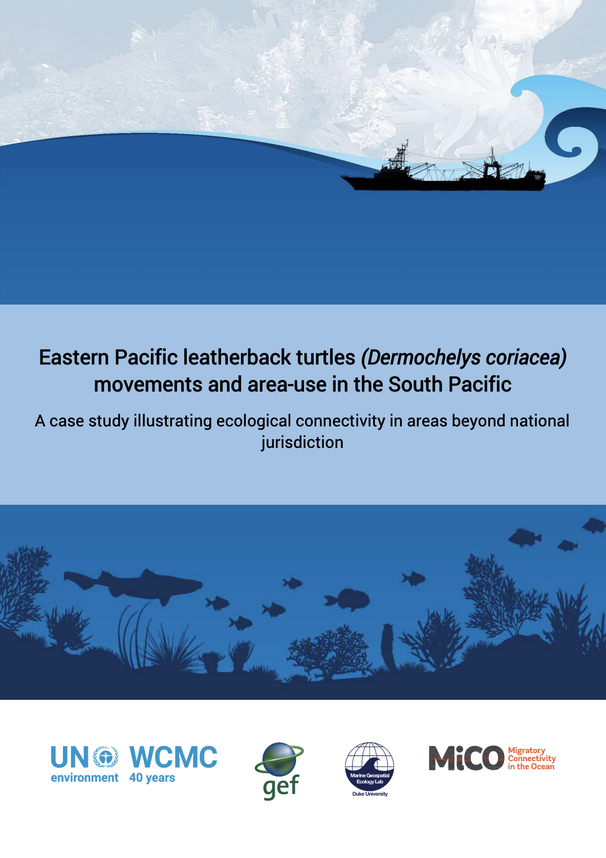 Eastern Pacific leatherback turtles (Dermochelys coriacea) movements and area-use in the South Pacific